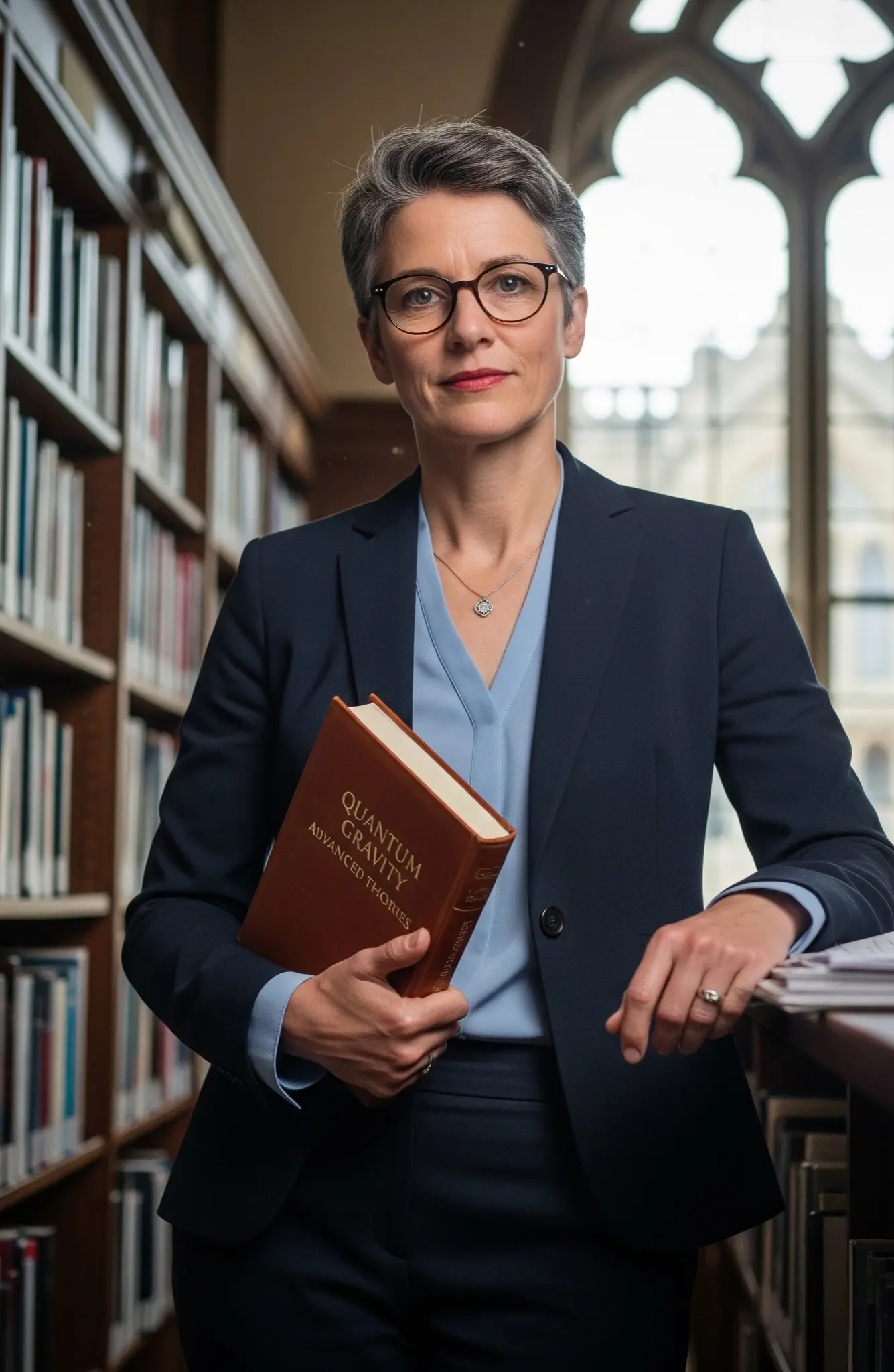 Mujer tomando un libro